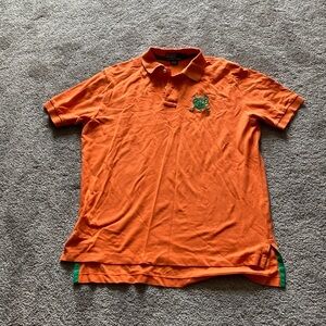 Polo Ralph Lauren Orange Cotton Polo SIZE L